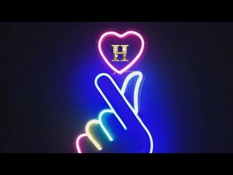 #Shorts H Name status video//H Name letter Status Video