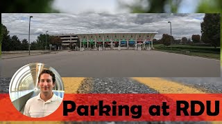 Park Central at RDU | From I40 to Parking Deck and Back to I40