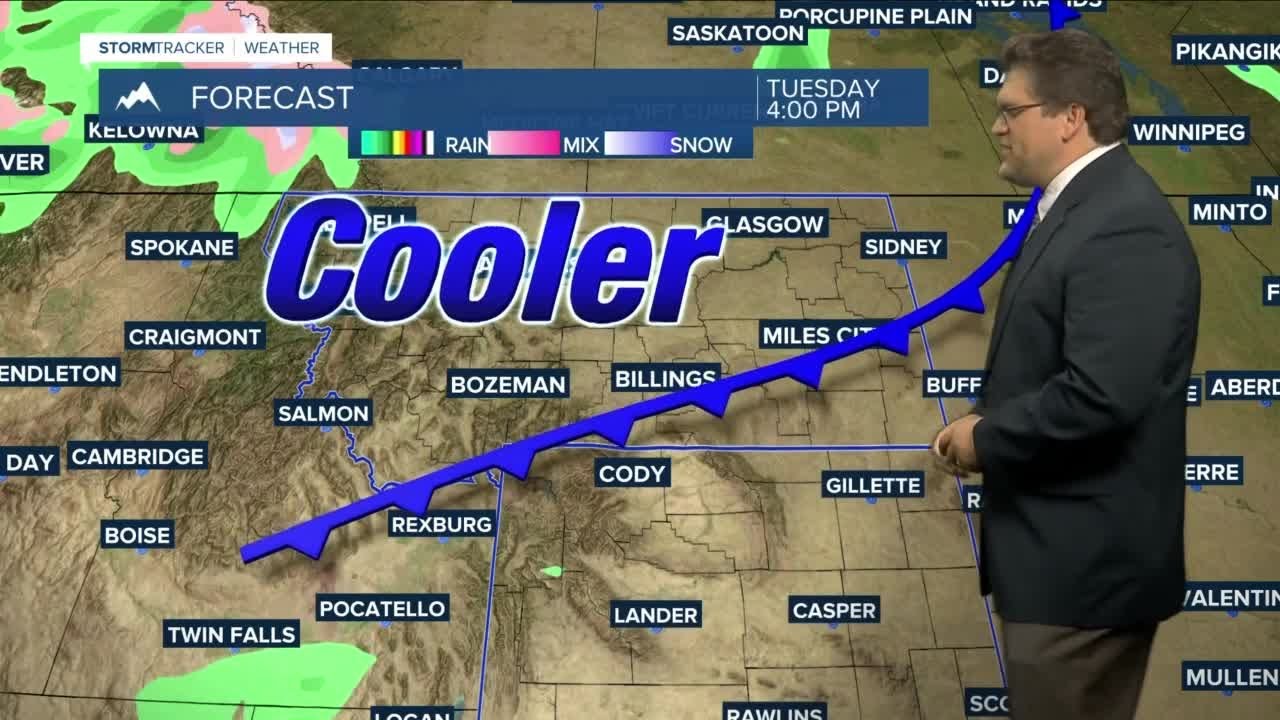 Q2 Billings Area Weather: Cooling down with showers and thunderstorms ...