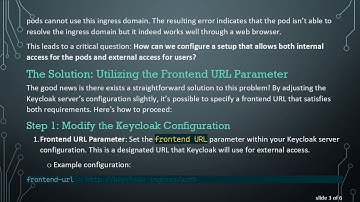 Resolving Keycloak URL Access Issues in Kubernetes for a Smooth Login Experience