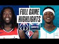 Charlotte Hornets vs. Washington Wizards Full Game Highlights | NBA Season 2021-22