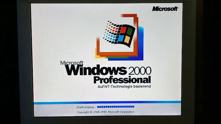 Windows 2000 startup and shutdown procedure