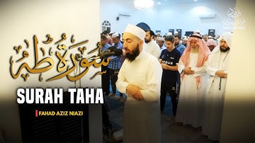Surah Taha | Taraweeh 2024 -1445 | Fahad Aziz Niazi صلاة التراويح  | فهد عزيز سورة طه | نيازي
