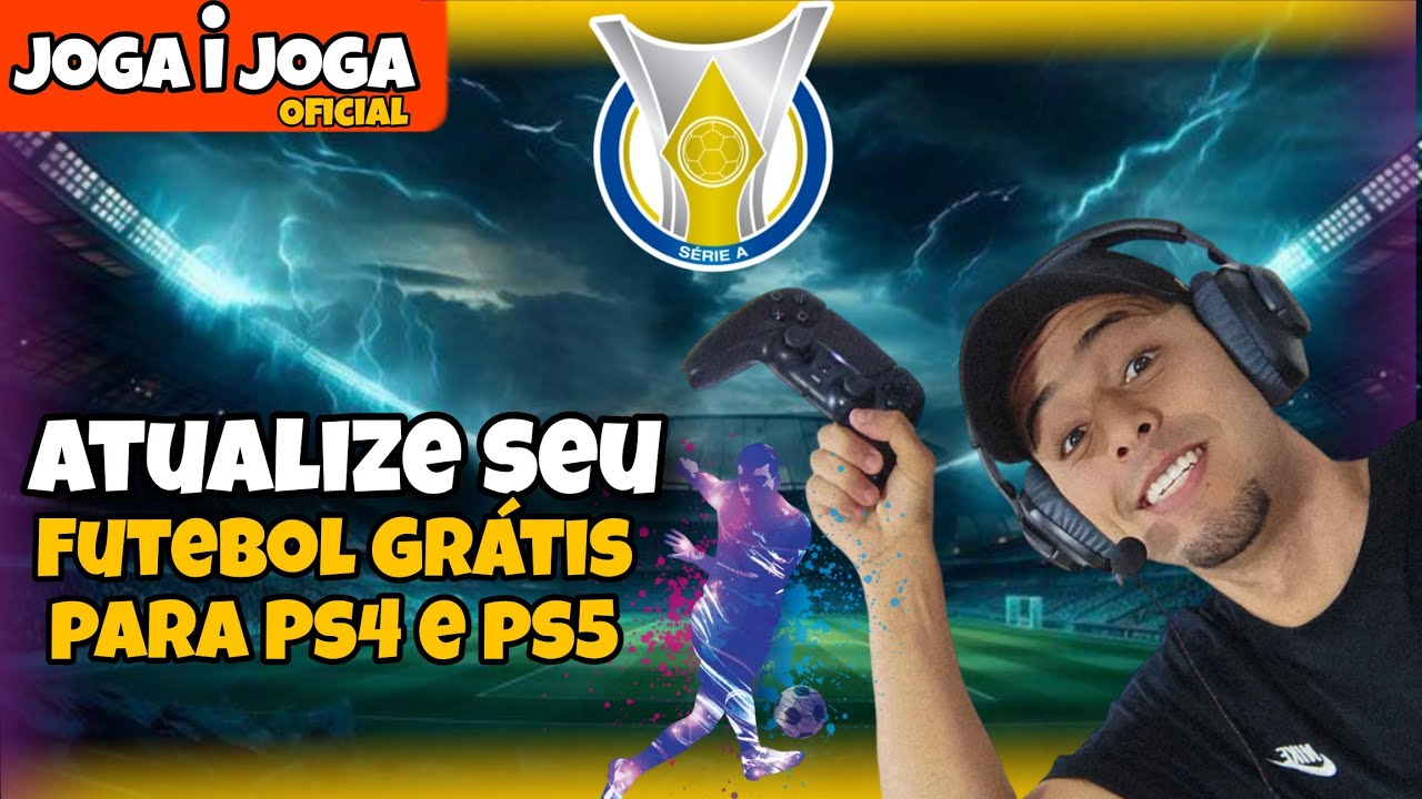 Como Atualizar Grátis o Pes21 Com os Times Brasileiros e Elencos Atualizados 2025 🎮 Para Ps4 e Ps5 😍