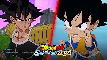 Bardock vs Goku Daima Interactions and Combat - Dragon Ball Sparking Zero