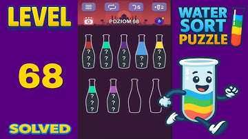 Water Sort Puzzle – Level 68 | Fast & Clean Solution