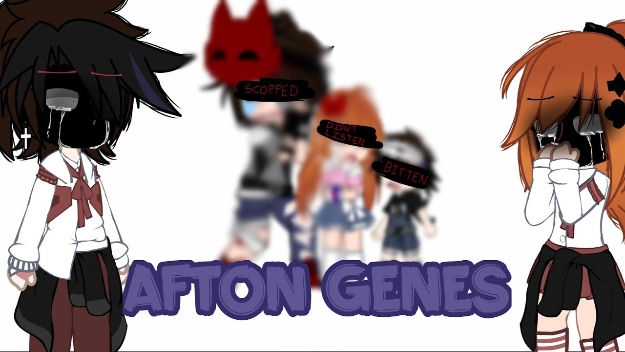 Afton kids genes! || Fnaf || Afton Family || GCV ||
