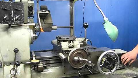 HARDINGE #HC SUPER PRECISION CHUCKING LATHE w/ AUTOMATIC THREADING ATTACHMENT