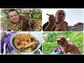 Мукбанг как основной инстинкт)) 😂 Курица на озере, тут рыбы нет. Mukbang на природе.