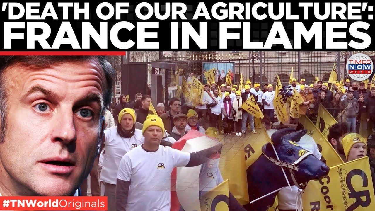 FRANCE ERUPTS: Farmers Warn Of Agriculture 'Death' Over EU-Mercosur Deal