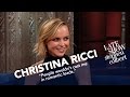 For Christina Ricci, Talk Shows Are Literally Child's Play