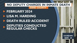 No deputy charges in inmate death
