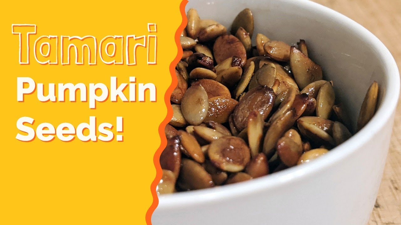 Tamari Pumpkin Seeds EASY! OneBowl/Jar Recipe! YouTube