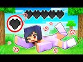 Aphmau has 0001 health in minecraft