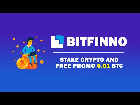 Crypto Exchange GIVE Promo Code FOR 0.01 BTC | BITFINNO | Staking | Bitcoin