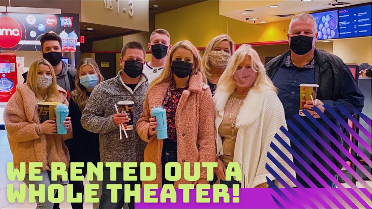 WE RENTED OUT A MOVIE THEATER FOR MY MOM'S BIRTHDAY! | March 2021