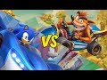 Crash Team Racing Nitro Fueled Vs. Team Sonic Racing - In Depth Comparison