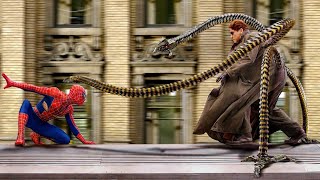 Spider-Man vs Doctor Octopus Train Fight Scene - Spider-Man 2 (2004) Movie Clip