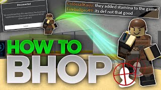 How to BHOP and LEAPSLIDE in Phantom Forces (New Movement Guide)