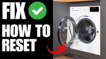 How To Reset Beko Washing Machine
