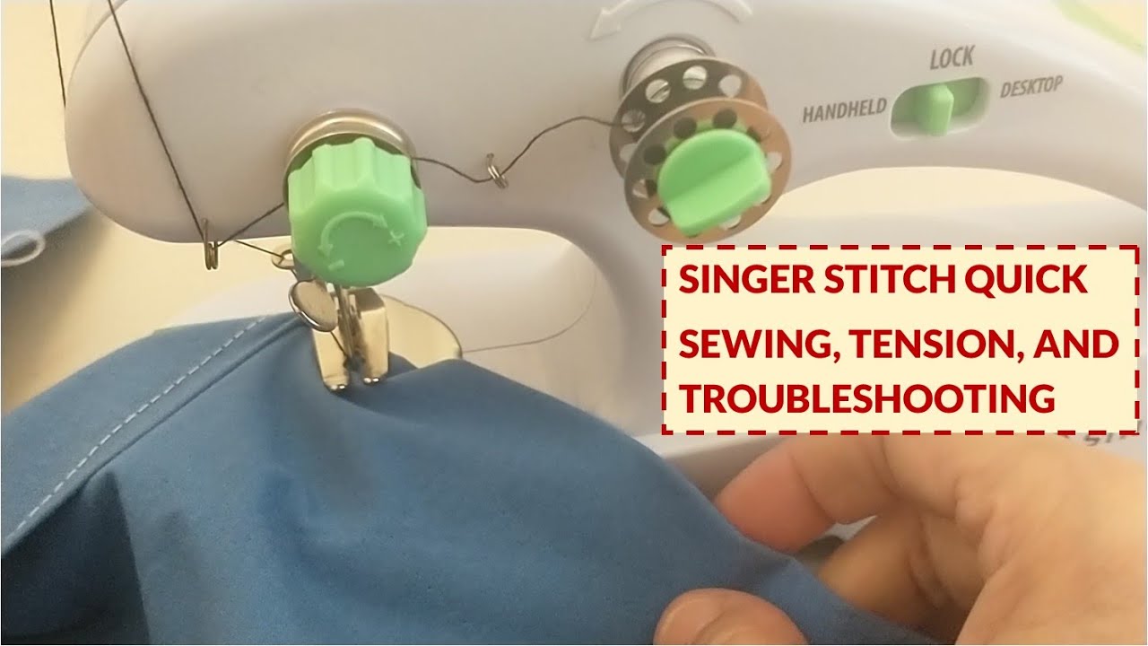 SINGER Stitch Quick + Handheld Mending Machine