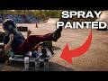 Finally Riding My Spray Painted Crazy Kart!