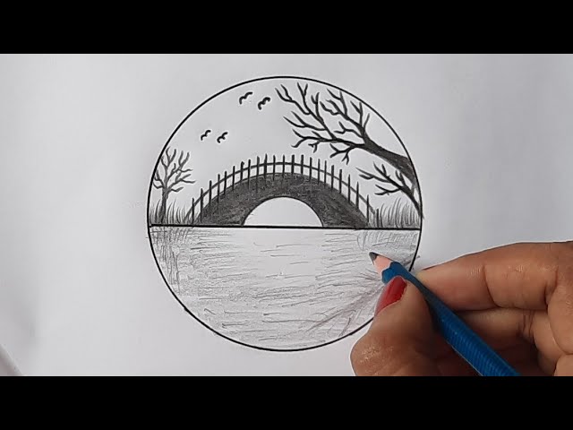 Best drawings of nature part 2 | Landscape sketch, Drawing scenery, Nature  art drawings