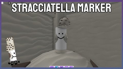 How to find the "Stracciatella" Marker |ROBLOX FIND THE MARKERS