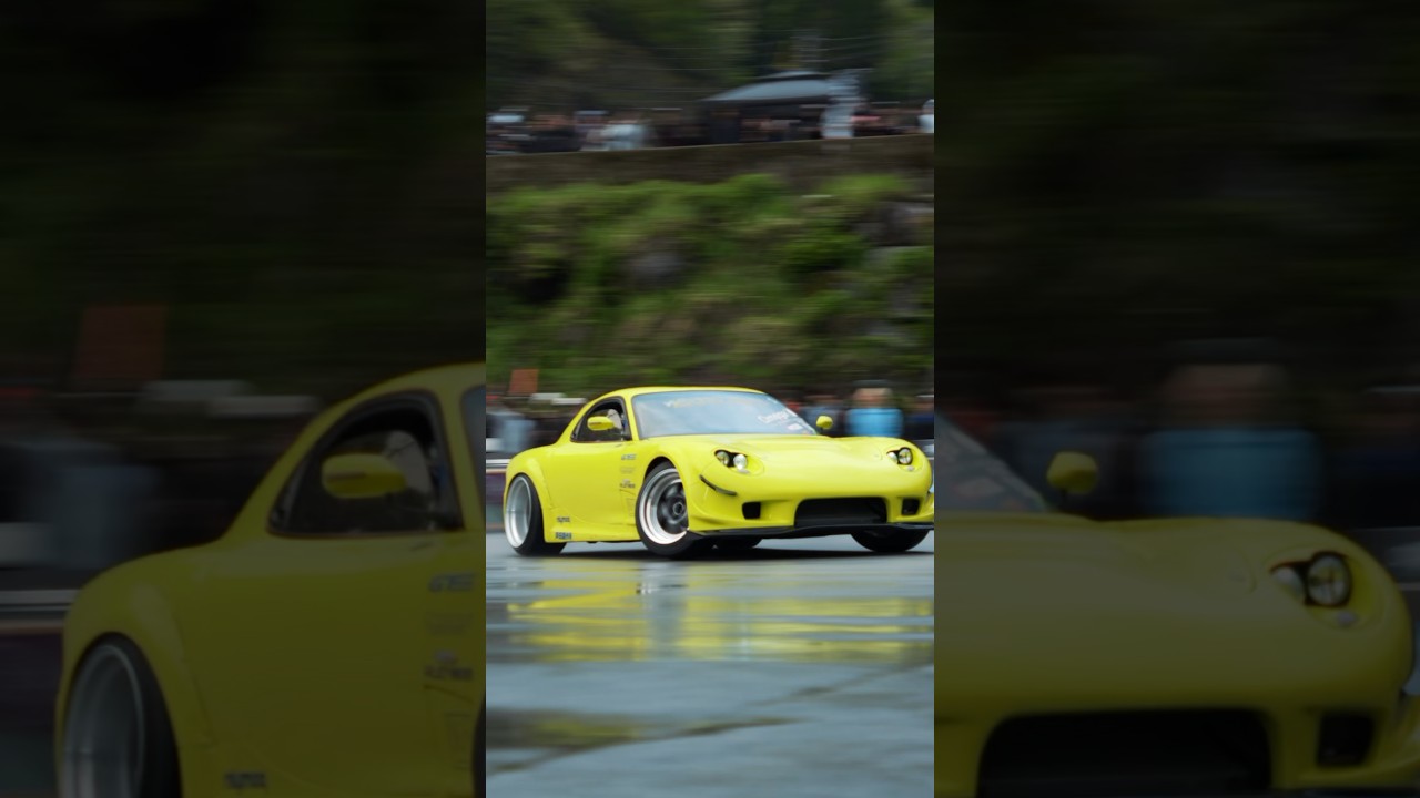 ロータリーサウンドたまらん😍 #jdm #drift #rx7 #ドリフト #ドリドレ