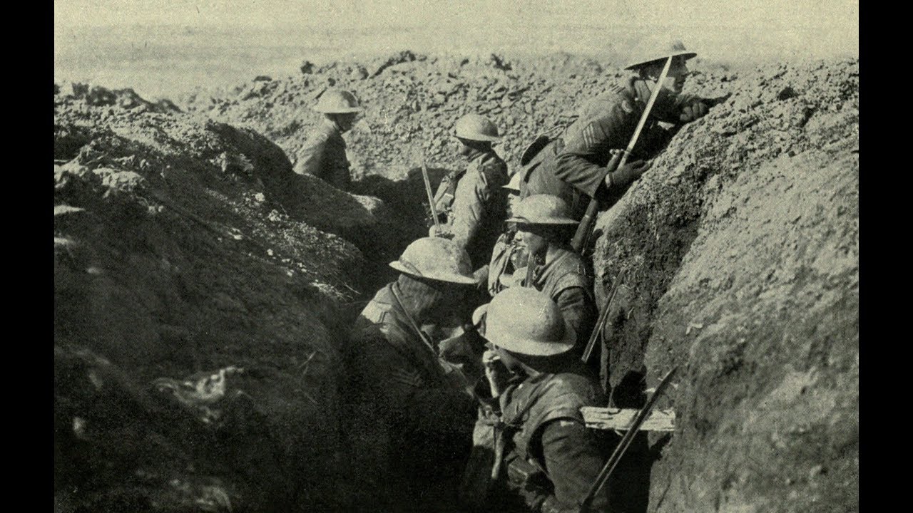 Combat Photos of British Filmmaker Geoffrey Malins During World War 1