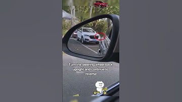 Learn side parking techniques in 1 minute!#driving #tips #howto #manual #skills #car