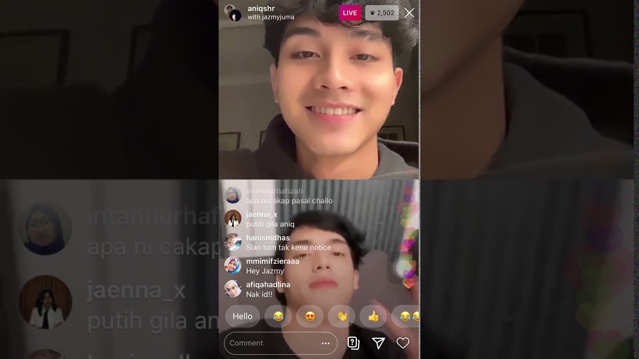ANIQ HERO REMAJA 2020 LIVE INSTAGRAM (8/4/2020)