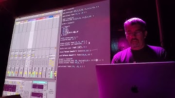 Charlie Roberts - Frabjous day (Web Audio Mostly Concert, London 2017)