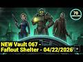NEW Vault 067 - Fallout Shelter - Coffee Breaks &amp; Radroaches - 04/22/2026