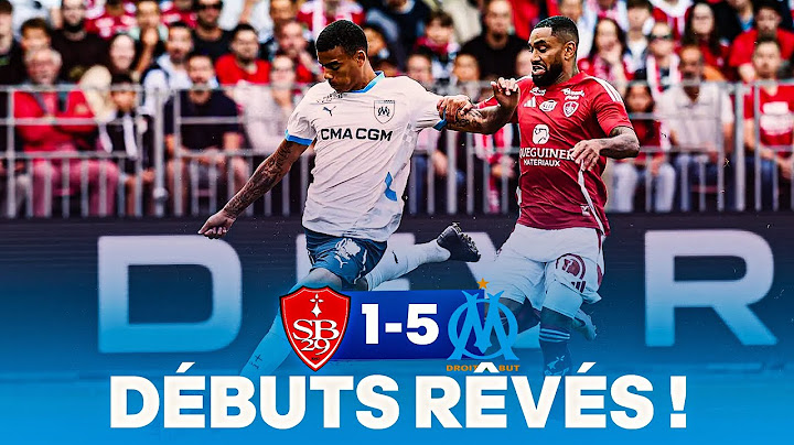 🔥 L'OM impressionne face à Brest (1-5) ! Doublé de Greenwood et Luis Henrique, Wahi buteur !
