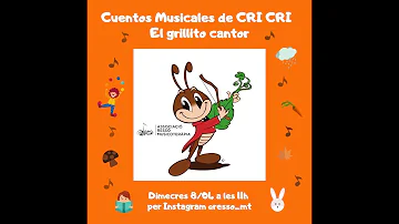 Cuentos Musicales de Cri Cri el grillo cantor