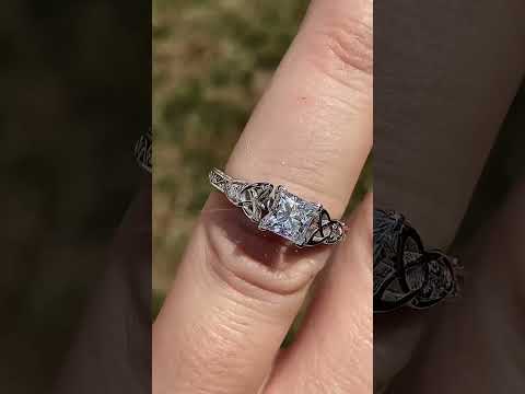Home Try On Style enr843 with a 1.72ct Princess Center ring video