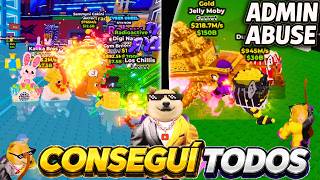CRAFTEAMOS TODOS los BRAINROTS en el ÚLTIMO ADMIN ABUSE d...