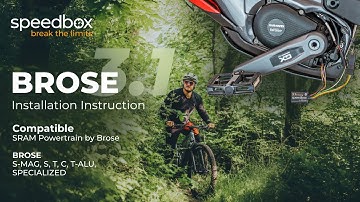 eBike Tuning SpeedBox 3.1 (B.Tuning) for Brose Installation Instruction - NEW