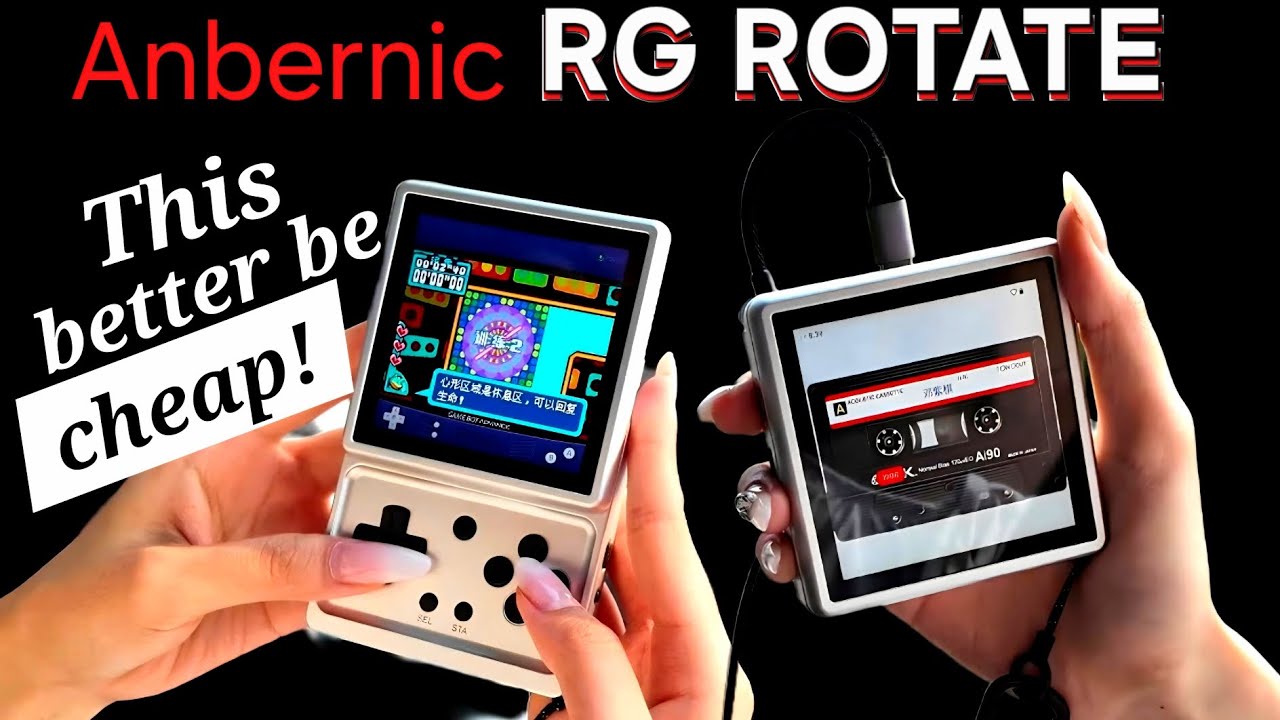 Anbernic RG Rotate: Official first-look! All the specs and