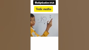 Multiplication trick|| vedic maths|| 2 digit multiplication trick #mathsshorts #multiplicationtrick