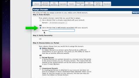 Setting Up Your Website Step #1