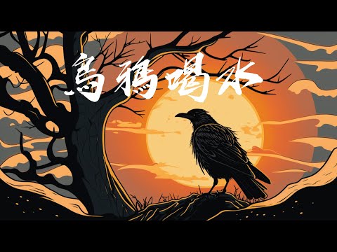 烏鴉喝水寓言故事 | 兒童故事 | 經典童話 | Bedtime Stories