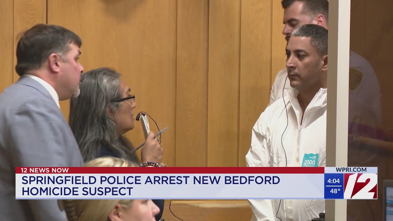 New Bedford homicide suspect arrested in Springfield - YouTube