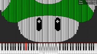 Dark MIDI - SUPER MARIO BROS UNDERGROUND THEME chords