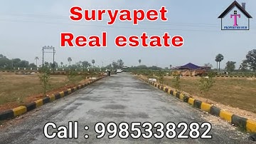 Plots for sale near Suryapet | Suryapet Real estate | Hyderabad | Yadadri