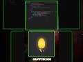 Light Bulb Animation with Switch Case Coding#coding#htnl#css#javascript#shorts