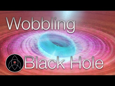 Why is this black hole wobbling so fast?