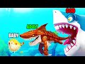 Eat SHARKS to GROW in HUNGRY SHARK!