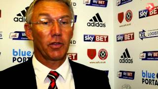 Nigel Adkins' Blackpool reaction
